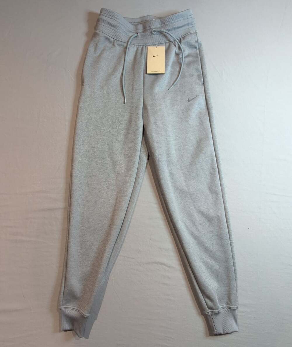 Nike Therma-Fit Fleece Sweatpants Size XS Grey New With Tags